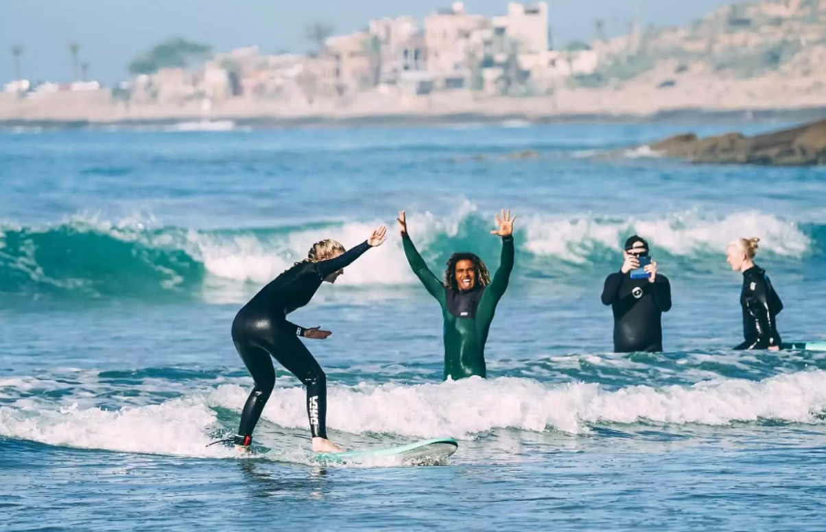 la paix surf camp Accueil